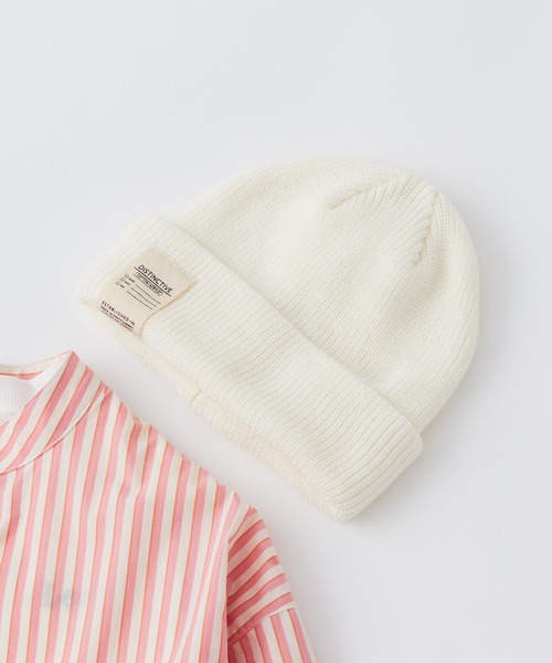 CIAOPANIC TYPY(チャオパニックティピー)の「【KIDS】ニットキャップ(ニットキャップ/ビーニー・キッズ・サックスブルー/ホワイト/イエロー/ネイビー・ONE SIZE)」の14枚目の写真