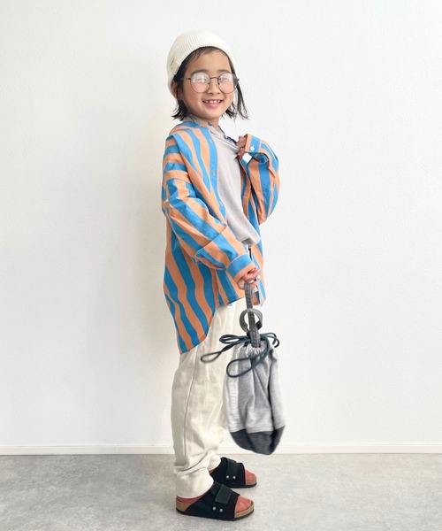 CIAOPANIC TYPY(チャオパニックティピー)の「【KIDS】ニットキャップ(ニットキャップ/ビーニー・キッズ・サックスブルー/ホワイト/イエロー/ネイビー・ONE SIZE)」の19枚目の写真