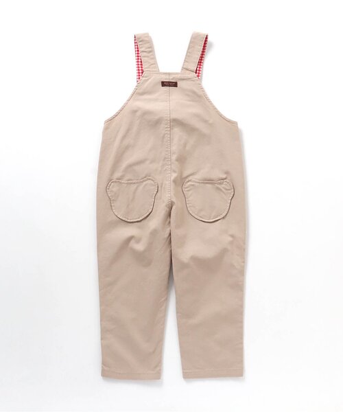 apres les cours(アプレレクール)の「tiny bear モチーフ付きサロペット(サロペット/オーバーオール・キッズ・ベージュ・90/100/110)」の21枚目の写真