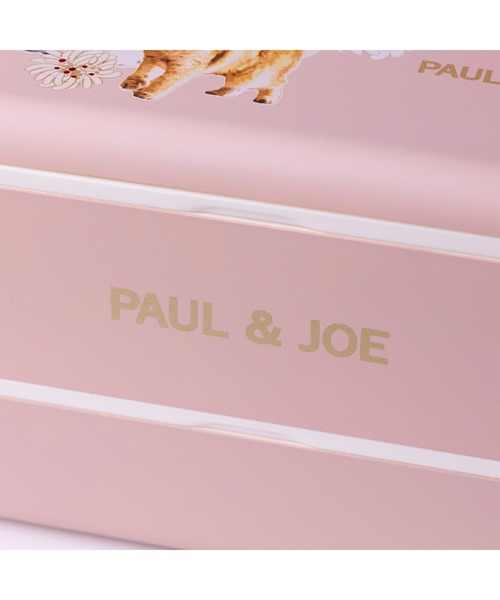 PAUL&JOE(ポールアンドジョー)の「ポール & ジョー ブレイクタイム マークス ランチボックス・長方形・2段(お弁当箱・レディース・ピンク/ローズ系・FREE)」の12枚目の写真