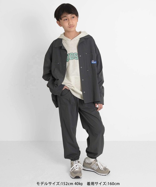 GLAZOS（グラソス）の「【Penfield】ストレッチ・開襟シャツ（シャツ/ブラウス・キッズ・ベージュ/ブラック/チャコールグレー・160cm/170cm/150cm/140cm）」の9枚目の写真