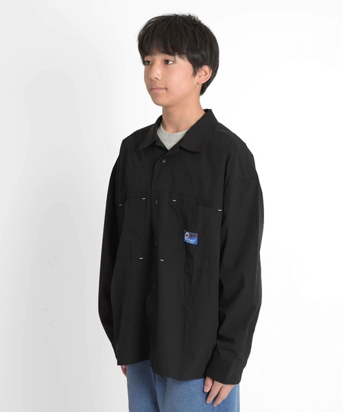 GLAZOS（グラソス）の「【Penfield】ストレッチ・開襟シャツ（シャツ/ブラウス・キッズ・ベージュ/ブラック/チャコールグレー・160cm/170cm/150cm/140cm）」の18枚目の写真