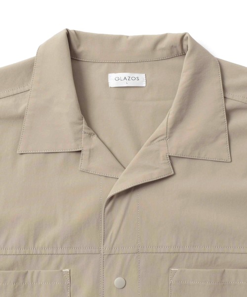 GLAZOS（グラソス）の「【Penfield】ストレッチ・開襟シャツ（シャツ/ブラウス・キッズ・ベージュ/ブラック/チャコールグレー・160cm/170cm/150cm/140cm）」の15枚目の写真