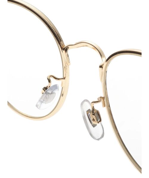 dazzlin（ダズリン）の「メタルクラシカルメガネ（メガネ・レディース・ゴールド/ブラック・FREE）」の6枚目の写真
