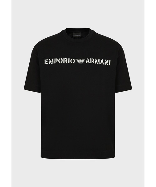EMPORIO ARMANI（エンポリオアルマーニ）の「【エンポリオ アルマーニ】Tシャツ ヘビージャージー ステンシルフォント Emporio Armani刺繍（Tシャツ/カットソー・メンズ・スカイブルー/ブラック/ホワイト系その他/モスグリーン・LARGE/MEDIUM/X-LARGE/SMALL/XX-LARGE/X-SMALL）」の12枚目の写真