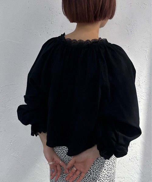apres jour mignon(アプレジュールミニョン)の「レースボレロ【ZOZOTOWN限定アイテム】(シャツ/ブラウス・レディース・アイボリー/オフホワイト/ブラック・X-LARGE/フリー)」の19枚目の写真