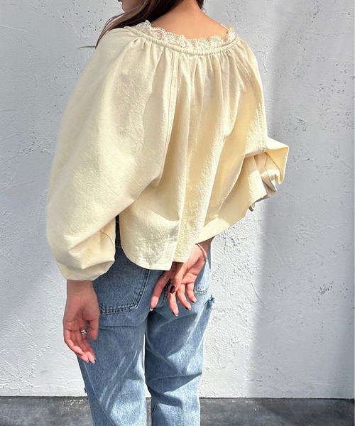 apres jour mignon(アプレジュールミニョン)の「レースボレロ【ZOZOTOWN限定アイテム】(シャツ/ブラウス・レディース・アイボリー/オフホワイト/ブラック・X-LARGE/フリー)」の13枚目の写真