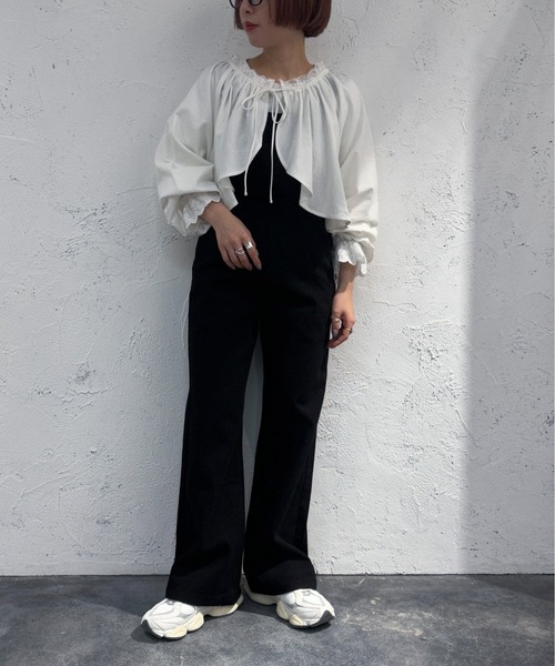 apres jour mignon(アプレジュールミニョン)の「レースボレロ【ZOZOTOWN限定アイテム】(シャツ/ブラウス・レディース・アイボリー/オフホワイト/ブラック・X-LARGE/フリー)」の9枚目の写真