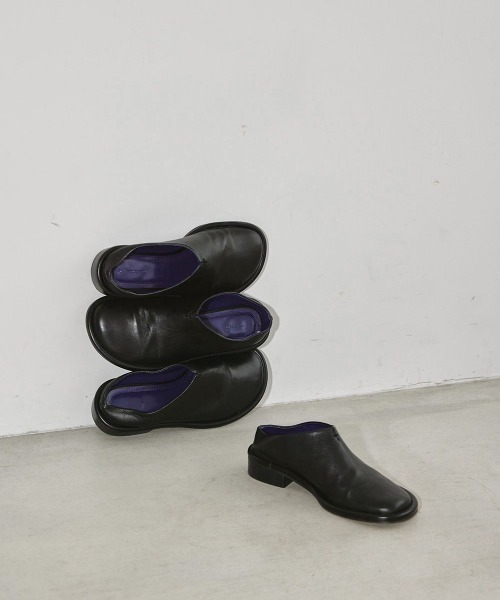 TODAYFUL(トゥデイフル)の「TODAYFUL Slide Leather Shoes スライドレザーシューズ/12311015(スリッポン・レディース・ブラック・37/38/36)」の4枚目の写真