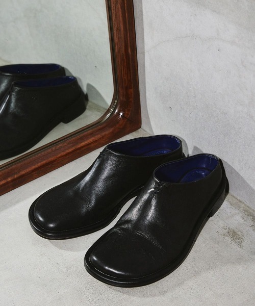 TODAYFUL(トゥデイフル)の「TODAYFUL Slide Leather Shoes スライドレザーシューズ/12311015(スリッポン・レディース・ブラック・37/38/36)」の5枚目の写真