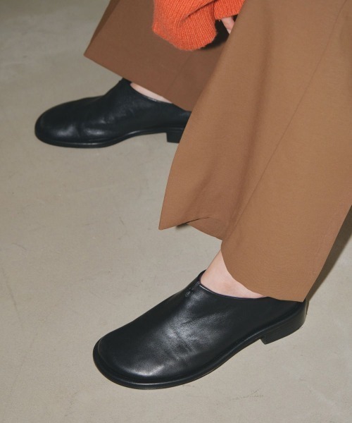 todayful Slide Leather Shoes トゥデイフル