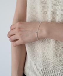 Pt(ピーティー) ボールチェーンレイヤードブレスレット