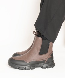 SHAKA 軽量 撥水 厚底 サイドゴアブーツ TREK CHELSEA AT SK-201