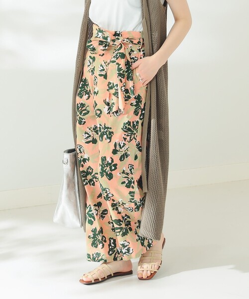 B:MING by BEAMS（ビーミングバイビームス）の「B:MING by BEAMS / トロピカル柄 プリント パンツ（その他パンツ・レディース・ピンク/イエロー・SMALL/MEDIUM）」の13枚目の写真