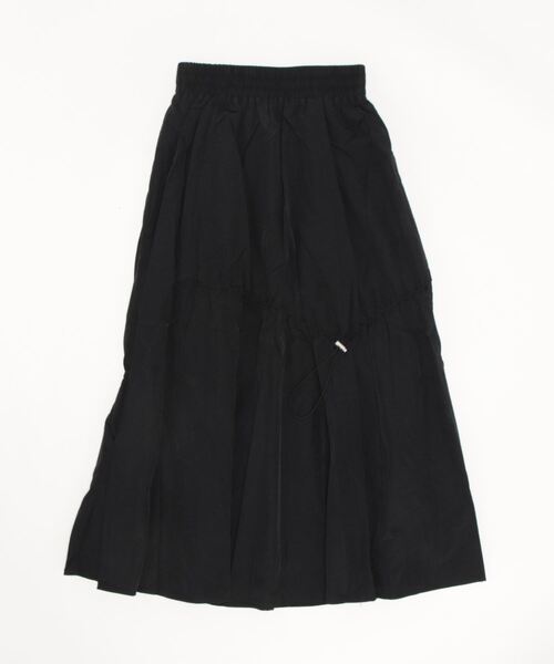 JUMELLE（ジュメロ）の「ワッシャードロストスカート（スカート・レディース・ブラック・MEDIUM）」の18枚目の写真