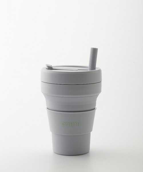 emmi(エミ)の「【emmi×stojo】BIGGIE 470ml(水筒・レディース・ライトグレー・FREE)」の16枚目の写真