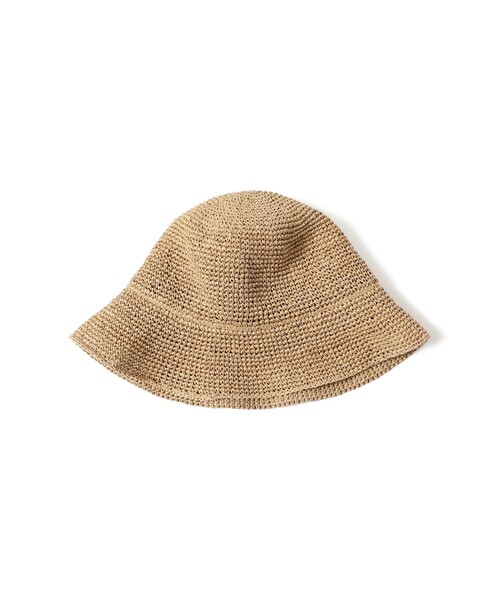 Ray BEAMS（レイビームス）の「Ray BEAMS / ペーパー バケット ハット（ハット・レディース・ナチュラル/ブルー系その他・ONE SIZE）」の7枚目の写真