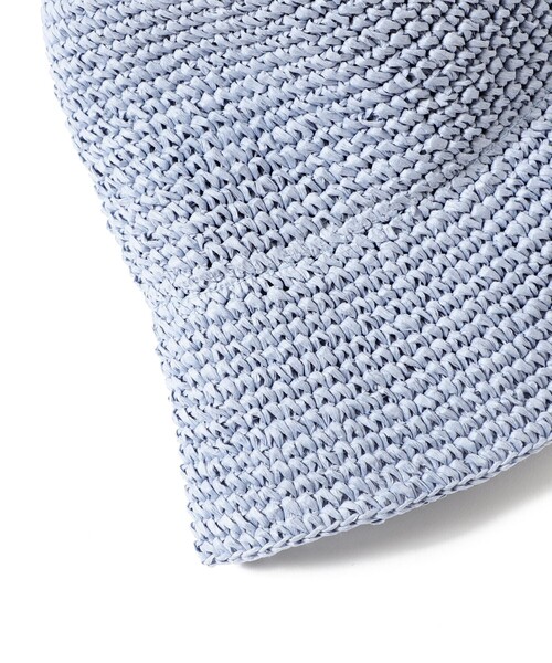 Ray BEAMS（レイビームス）の「Ray BEAMS / ペーパー バケット ハット（ハット・レディース・ナチュラル/ブルー系その他・ONE SIZE）」の12枚目の写真