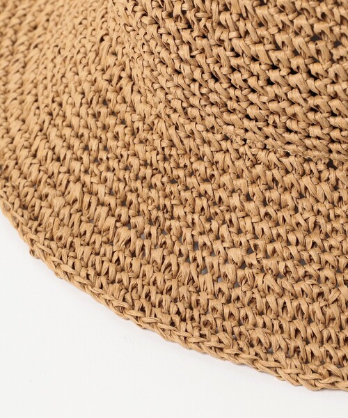 Ray BEAMS（レイビームス）の「Ray BEAMS / ペーパー バケット ハット（ハット・レディース・ナチュラル/ブルー系その他・ONE SIZE）」の16枚目の写真