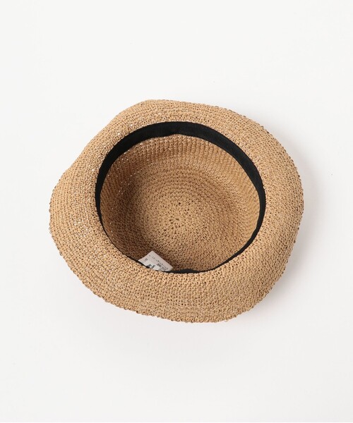 Ray BEAMS（レイビームス）の「Ray BEAMS / ペーパー バケット ハット（ハット・レディース・ナチュラル/ブルー系その他・ONE SIZE）」の17枚目の写真
