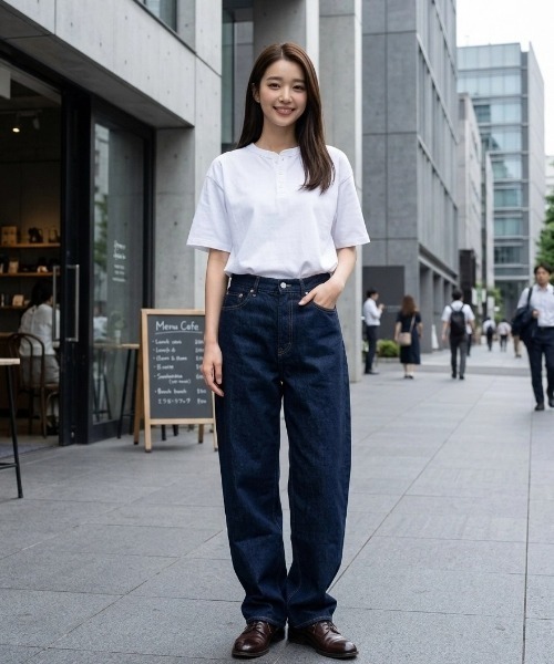 Goodwear(グッドウェア)の「Goodwear/グッドウェア USAコットン 無地 ヘンリーネック 半袖Tシャツ/レディース メンズ(Tシャツ/カットソー・メンズ・ホワイト/ブラック/ダークグリーン/ネイビー/カーキ/グレー/グレイッシュブルー/チャコール/チャコールグレー/グレイッシュベージュ/ライトピンク/ブラウン・M/L/XL)」の19枚目の写真