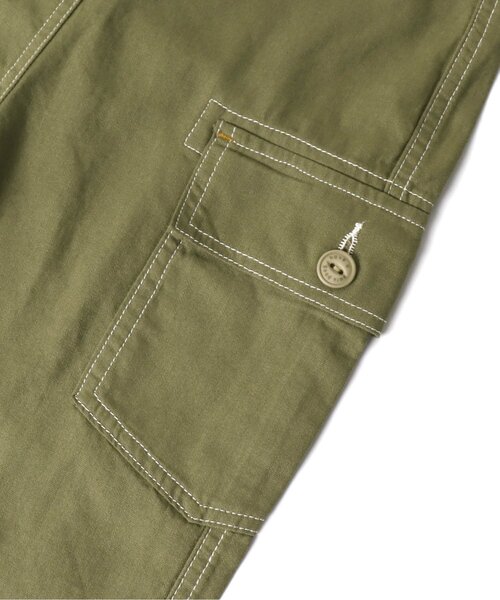 BREEZE（ブリーズ）の「カラーベルトサロペット（サロペット/オーバーオール・キッズ・キナリ/インディゴブルー/カーキ・100/90/130/120/110/80）」の15枚目の写真