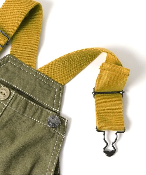 BREEZE（ブリーズ）の「カラーベルトサロペット（サロペット/オーバーオール・キッズ・キナリ/インディゴブルー/カーキ・100/90/130/120/110/80）」の18枚目の写真