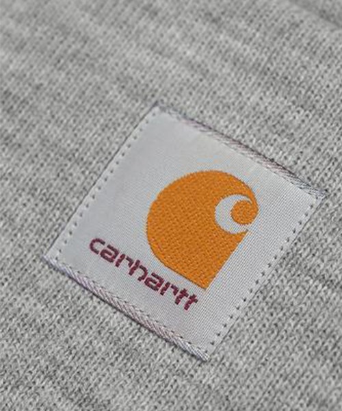 Carhartt WIP(カーハートダブリューアイピー)の「Carhartt WIP/カーハートダブリューアイピー ビーニー ACRYLIC WATCH CAP I020222/I020175(ニットキャップ/ビーニー・メンズ・ブラック/ブルー/ブラウン/ホワイト/ベージュ/パープル/ベージュ系その他/ピンク/レッド/グレー/ダークグレー・FREE)」の18枚目の写真