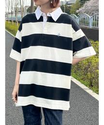 BEVERLY HILLS POLO CLUB | B.H POLO CLUB 鹿の子ボーダーポロシャツ(ポロシャツ)