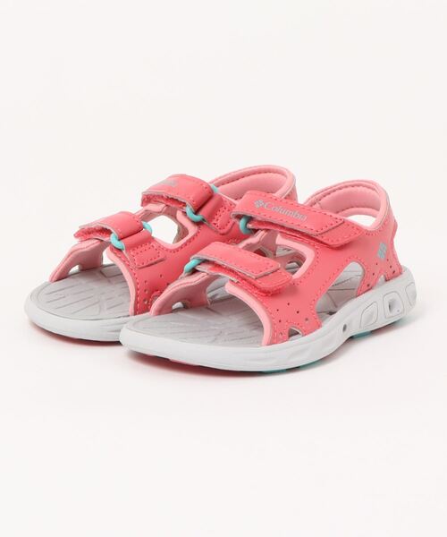 Columbia（コロンビア）の「Columbia コロンビア CHILDRENS TECHSUN VENT キッズスポーツサンダル ベビー(チルドレンズテックサンベント) BC4566 668（サンダル・キッズ・ブルー/ブラック/ピンク・16.0cm/17.0cm/14.0cm/13.0cm/15.0cm/18.0cm）」の3枚目の写真