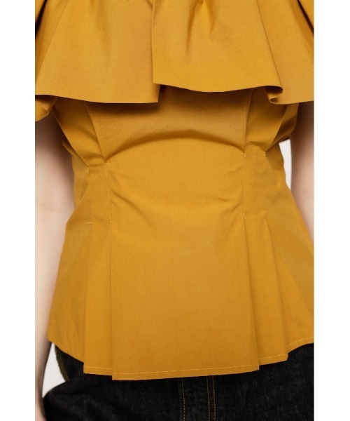 2WAY VOLUME FRILL BL 2ウェイ ボリューム フリル ブラウス 2WAY VOLUME FRILL BL 2ウェイ ボリューム フリル ブラウス