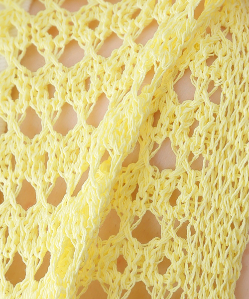 アダワス　CROCHET V-NECK DRESS ワンピース　レイヤード アダワス CROCHET V-NECK DRESS ワンピース レイヤード - メルカリ