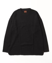 サーマル」に該当するメンズのTシャツ/カットソー（ブラック