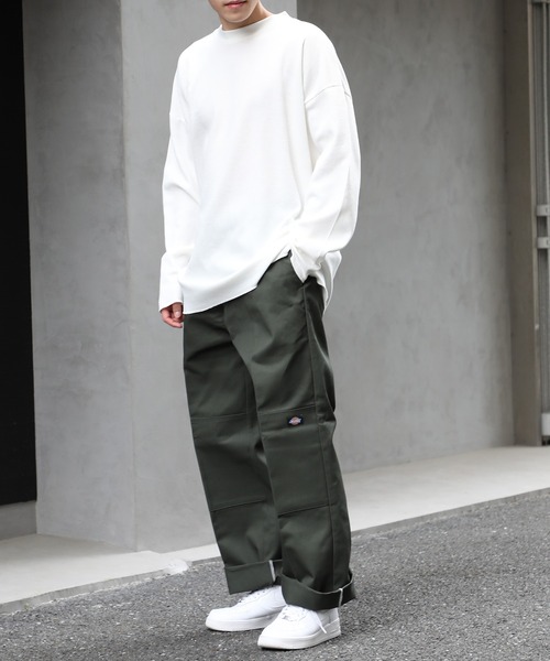 UNIVERSAL OVERALL（ユニバーサルオーバーオール）の「【UNIVERSAL OVERALL】1P パック サーマルルーズフィットUVOP-005（Tシャツ/カットソー・メンズ・ホワイト系その他2/ホワイト系1/ホワイト系その他3/ブラック系1/ブラック系その他2/ブラック系その他3・M/L/XL/S）」の16枚目の写真