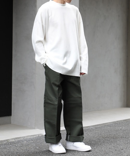 UNIVERSAL OVERALL（ユニバーサルオーバーオール）の「【UNIVERSAL OVERALL】1P パック サーマルルーズフィットUVOP-005（Tシャツ/カットソー・メンズ・ホワイト系その他2/ホワイト系1/ホワイト系その他3/ブラック系1/ブラック系その他2/ブラック系その他3・M/L/XL/S）」の17枚目の写真