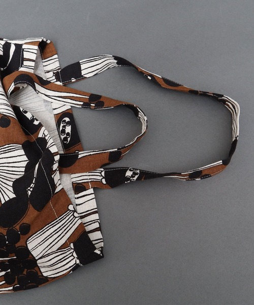 peu pres（プープレ）の「●マッシュルームプリントトートバッグ（トートバッグ・レディース・ブラウン/グリーン・FREE）」の13枚目の写真