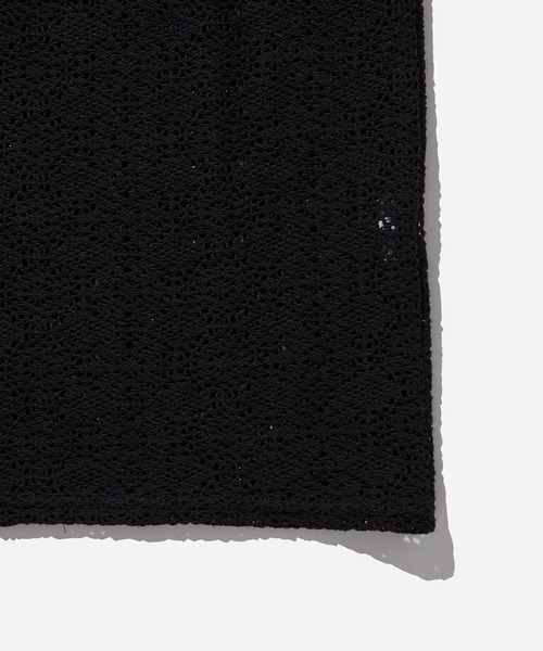 Saturdays NYC（サタデーズ ニューヨークシティ ）の「Gabriel Cotton Mesh Tank（シャツ/ブラウス・メンズ・ブラック/オフホワイト・L/M/S/XL/X-SMALL）」の15枚目の写真