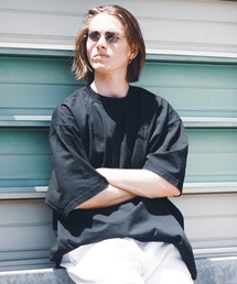 【SHAKA WEAR/シャカウェア】GARMENT DYE DROP SHOULDER S/S G-DYE_DROP　ヘビーウェイト ビッグシルエット　Tシャツ