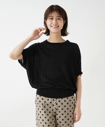 【BRAHMIN】2WAYドルマンスリーブニット