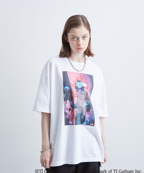 LIFE（ライフ）の「【LIFE別注】photo collage T-shirts / フォトコラージュTシャツ（Tシャツ/カットソー・メンズ・ホワイト系その他3/ホワイト系その他2/ホワイト系その他/ブラック系その他2/ブラック系その他/ブラック・M/L）」の2枚目の写真