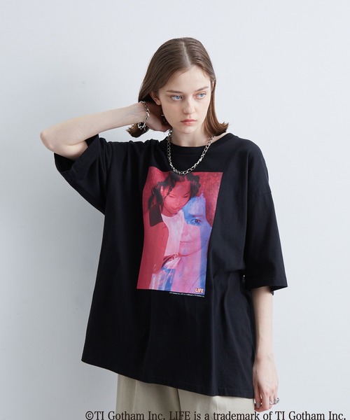 LIFE（ライフ）の「【LIFE別注】photo collage T-shirts / フォトコラージュTシャツ（Tシャツ/カットソー・メンズ・ホワイト系その他3/ホワイト系その他2/ホワイト系その他/ブラック系その他2/ブラック系その他/ブラック・M/L）」の6枚目の写真