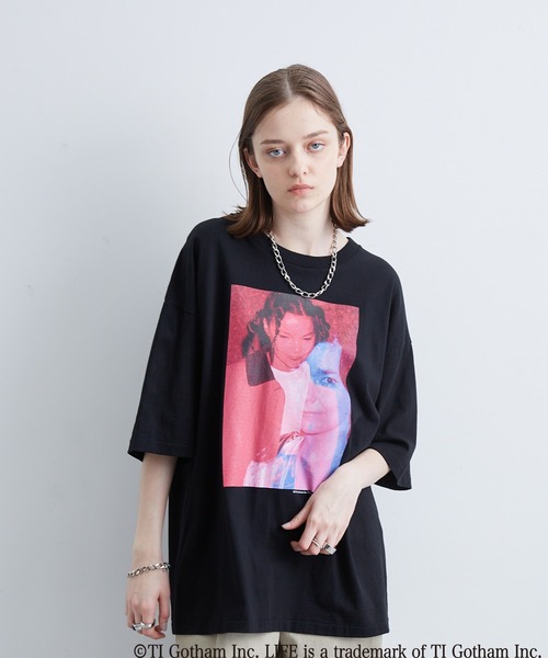 LIFE（ライフ）の「【LIFE別注】photo collage T-shirts / フォトコラージュTシャツ（Tシャツ/カットソー・メンズ・ホワイト系その他3/ホワイト系その他2/ホワイト系その他/ブラック系その他2/ブラック系その他/ブラック・M/L）」の18枚目の写真