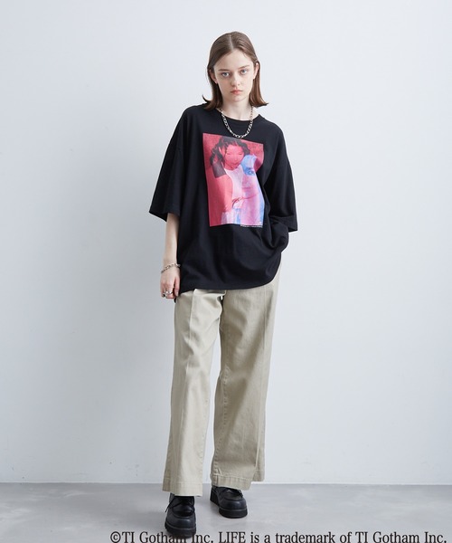 LIFE（ライフ）の「【LIFE別注】photo collage T-shirts / フォトコラージュTシャツ（Tシャツ/カットソー・メンズ・ホワイト系その他3/ホワイト系その他2/ホワイト系その他/ブラック系その他2/ブラック系その他/ブラック・M/L）」の13枚目の写真