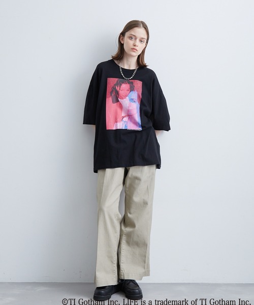 LIFE（ライフ）の「【LIFE別注】photo collage T-shirts / フォトコラージュTシャツ（Tシャツ/カットソー・メンズ・ホワイト系その他3/ホワイト系その他2/ホワイト系その他/ブラック系その他2/ブラック系その他/ブラック・M/L）」の8枚目の写真