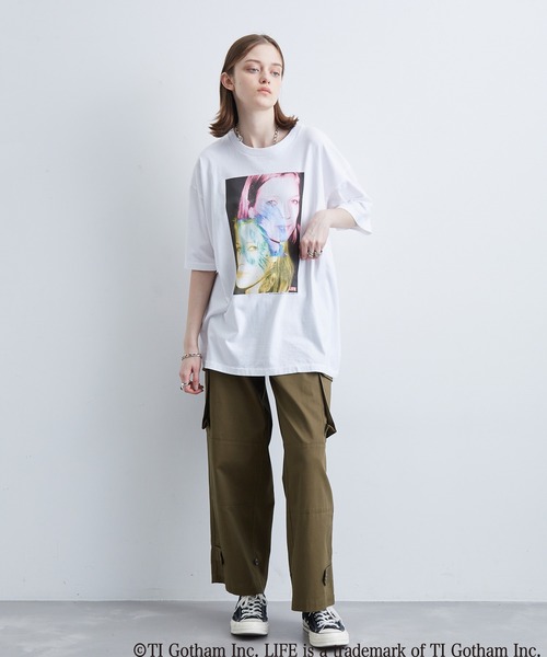 LIFE（ライフ）の「【LIFE別注】photo collage T-shirts / フォトコラージュTシャツ（Tシャツ/カットソー・メンズ・ホワイト系その他3/ホワイト系その他2/ホワイト系その他/ブラック系その他2/ブラック系その他/ブラック・M/L）」の20枚目の写真