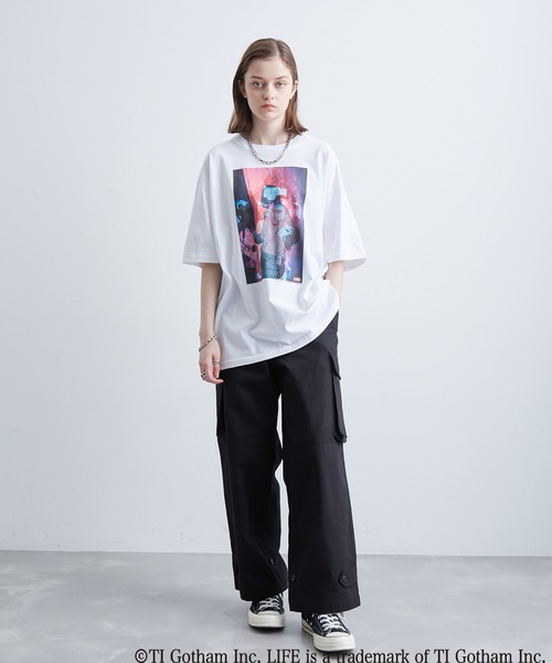 LIFE（ライフ）の「【LIFE別注】photo collage T-shirts / フォトコラージュTシャツ（Tシャツ/カットソー・メンズ・ホワイト系その他3/ホワイト系その他2/ホワイト系その他/ブラック系その他2/ブラック系その他/ブラック・M/L）」の14枚目の写真