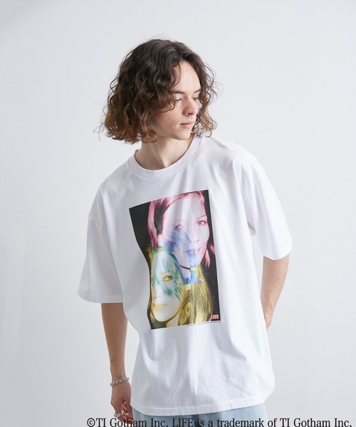 LIFE（ライフ）の「【LIFE別注】photo collage T-shirts / フォトコラージュTシャツ（Tシャツ/カットソー・メンズ・ホワイト系その他3/ホワイト系その他2/ホワイト系その他/ブラック系その他2/ブラック系その他/ブラック・M/L）」の15枚目の写真
