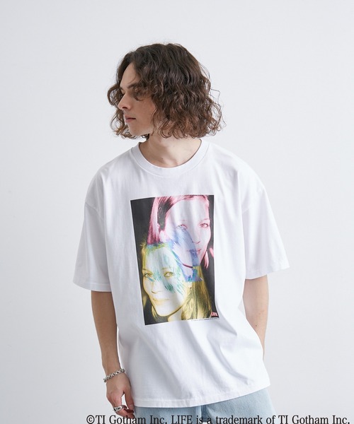 LIFE（ライフ）の「【LIFE別注】photo collage T-shirts / フォトコラージュTシャツ（Tシャツ/カットソー・メンズ・ホワイト系その他3/ホワイト系その他2/ホワイト系その他/ブラック系その他2/ブラック系その他/ブラック・M/L）」の10枚目の写真