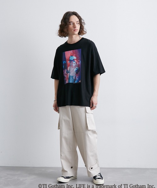 LIFE（ライフ）の「【LIFE別注】photo collage T-shirts / フォトコラージュTシャツ（Tシャツ/カットソー・メンズ・ホワイト系その他3/ホワイト系その他2/ホワイト系その他/ブラック系その他2/ブラック系その他/ブラック・M/L）」の16枚目の写真