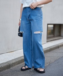 COLONY 2139 | 11OZカットスリットデニムパンツ(デニムパンツ)